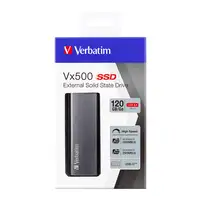 Verbatim SSD externo Vx500 SSD USB 3.1 Gen 2 120GB