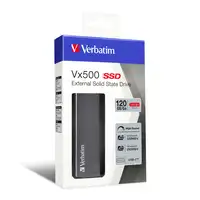 Verbatim SSD externo Vx500 SSD USB 3.1 Gen 2 120GB