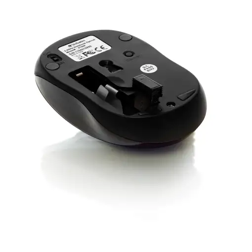 Verbatim Go Nano ratón Oficina Ambidextro RF inalámbrico 1600 DPI
