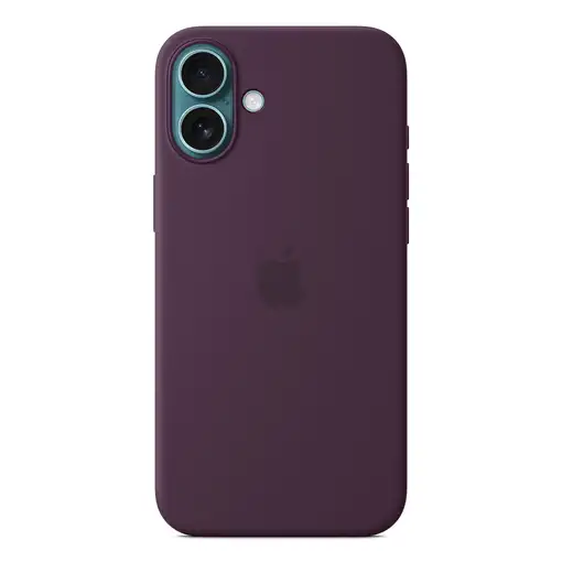 Apple Funda de silicona con MagSafe para el iPhone 16 Plus - Ciruela