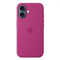 Apple Funda de silicona con MagSafe para el iPhone 16 - Fucsia