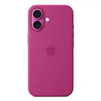 Apple Funda de silicona con MagSafe para el iPhone 16 - Fucsia