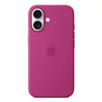 Apple Funda de silicona con MagSafe para el iPhone 16 - Fucsia