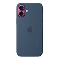 Apple Funda de silicona con MagSafe para el iPhone 16 Plus - Azul denim