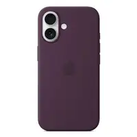 Apple Funda de silicona con MagSafe para el iPhone 16 - Ciruela