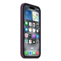 Apple Funda de silicona con MagSafe para el iPhone 16 - Ciruela