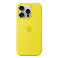 Apple Funda de silicona con MagSafe para el iPhone 16 Pro - Amarillo carambola