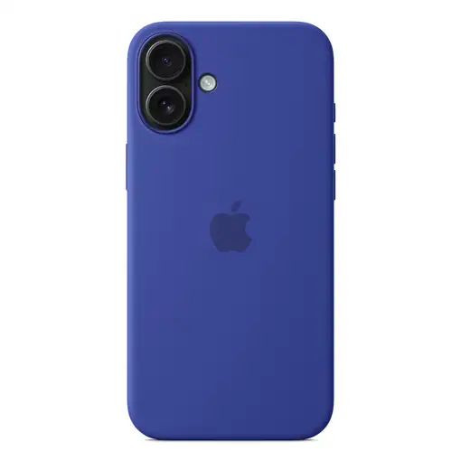Apple Funda de silicona con MagSafe para el iPhone 16 Plus - Azul ultramar