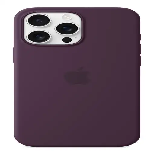 Apple Funda de silicona con MagSafe para el iPhone 16 Pro Max - Ciruela