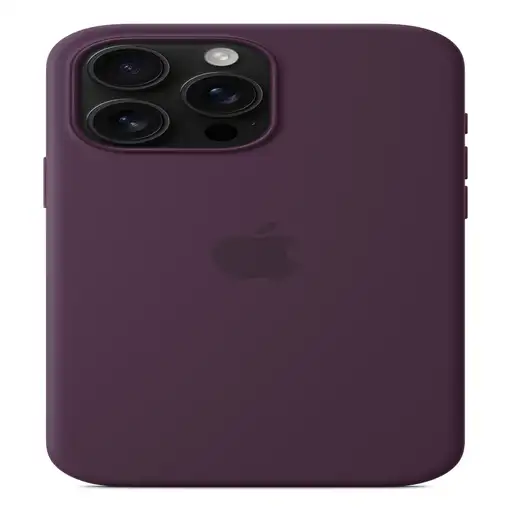 Apple Funda de silicona con MagSafe para el iPhone 16 Pro Max - Ciruela