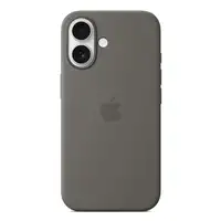 Apple Funda de silicona con MagSafe para el iPhone 16 - Gris piedra