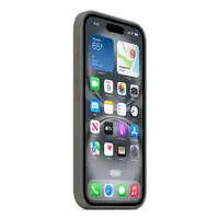 Apple Funda de silicona con MagSafe para el iPhone 16 - Gris piedra
