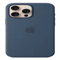 Apple Funda de silicona con MagSafe para el iPhone 16 Pro Max - Azul denim