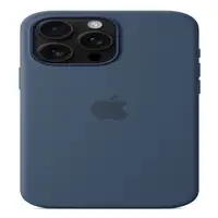 Apple Funda de silicona con MagSafe para el iPhone 16 Pro Max - Azul denim