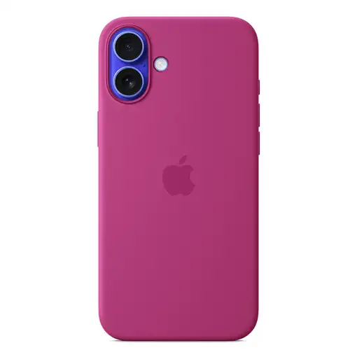 Apple Funda de silicona con MagSafe para el iPhone 16 Plus - Fucsia