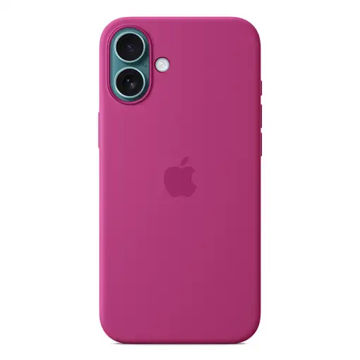 Apple Funda de silicona con MagSafe para el iPhone 16 Plus - Fucsia