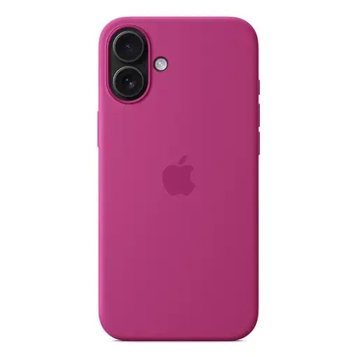 Apple Funda de silicona con MagSafe para el iPhone 16 Plus - Fucsia