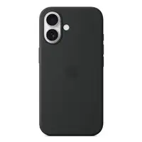 Apple Funda de silicona con MagSafe para el iPhone 16 - Negro