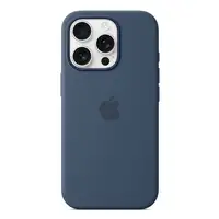 Apple Funda de silicona con MagSafe para el iPhone 16 Pro - Azul denim