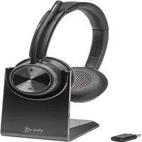 POLY Auriculares estéreo Savi 7320 UC DECT 1880-1900 MHz