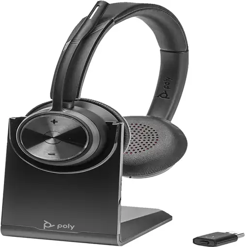 POLY Auriculares estéreo Savi 7320 UC DECT 1880-1900 MHz