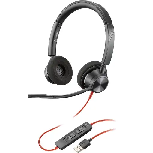 POLY Auriculares Blackwire 3320 USB-A