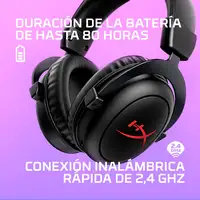 Auriculares gaming inalámbricos HyperX Cloud II Core