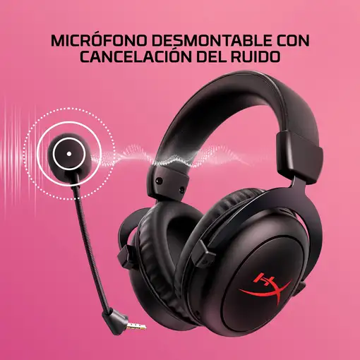 Auriculares gaming inalámbricos HyperX Cloud II Core
