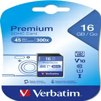 Verbatim Premium 16 GB SDHC Clase 10