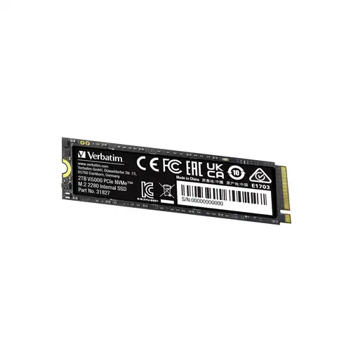 Verbatim Vi5000 2 TB M.2 PCI Express 4.0 NVMe 3D NAND