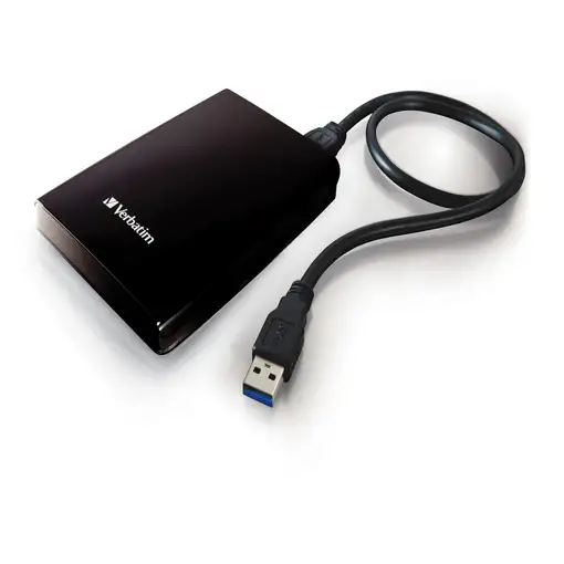 Verbatim Disco Duro Portátil Store 'n' Go USB 3.0 de 2 TB en color Negro
