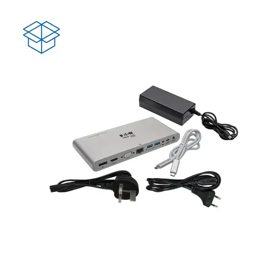 Tripp Lite U442-DOCK4-INT base para portátil y replicador de puertos Alámbrico USB