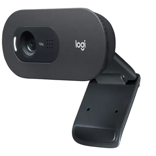 Logitech 960-001372 cámara web 1280 x 720 Pixeles USB Negro