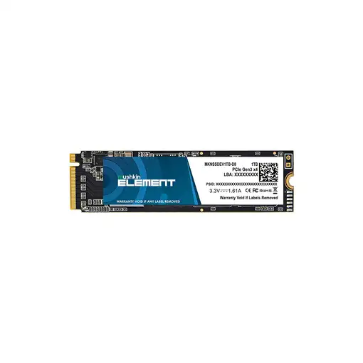 Mushkin Element 1 TB M.2 PCI Express 3.0 NVMe 3D NAND