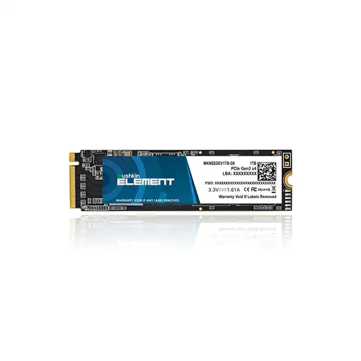 Mushkin Element 1 TB M.2 PCI Express 3.0 NVMe 3D NAND