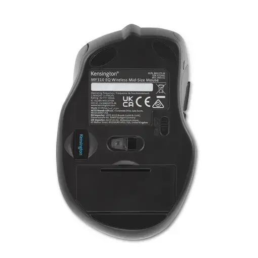Kensington MY310 EQ ratón Oficina mano derecha RF inalámbrico Óptico 1600 DPI