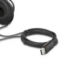 Kensington Auriculares USB-A clásicos con micrófono