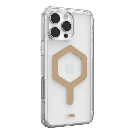 Urban Armor Gear Plyo funda para teléfono móvil 17,5 cm (6.9'') Oro, Transparente