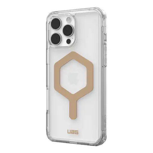 Urban Armor Gear Plyo funda para teléfono móvil 17,5 cm (6.9'') Oro, Transparente