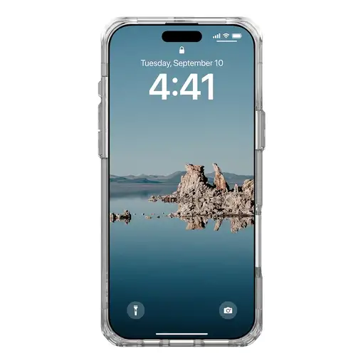 Urban Armor Gear Plyo funda para teléfono móvil 17,5 cm (6.9'') Oro, Transparente