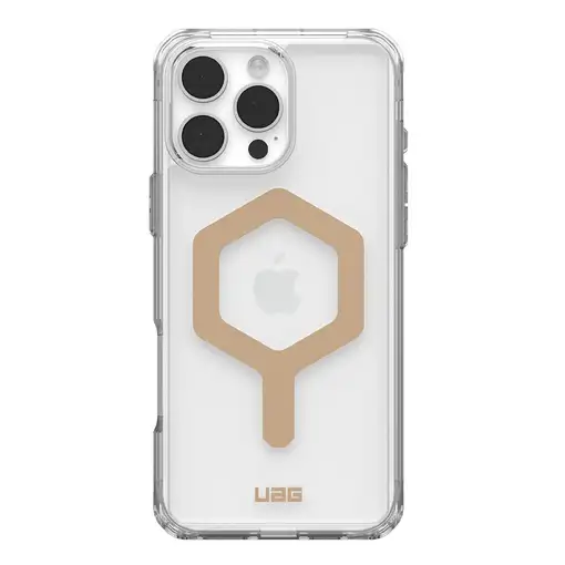 Urban Armor Gear Plyo funda para teléfono móvil 17,5 cm (6.9'') Oro, Transparente