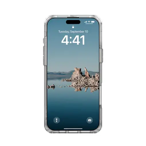 Urban Armor Gear Plyo funda para teléfono móvil 17,5 cm (6.9'') Plata, Transparente