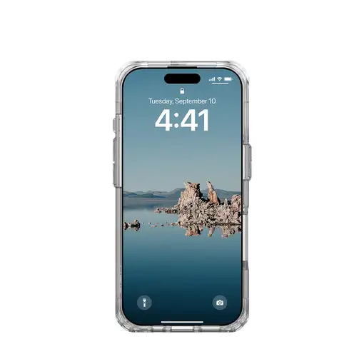 Urban Armor Gear Plyo funda para teléfono móvil 16 cm (6.3'') Plata, Transparente