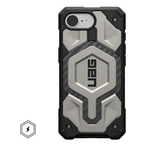 Urban Armor Gear 114497113636 funda para teléfono móvil 15,5 cm (6.1'') Titanio