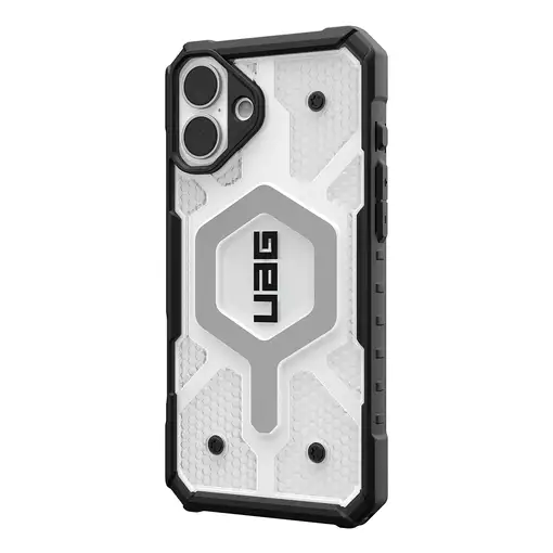 U by UAG Pathfinder Clear funda para teléfono móvil 17 cm (6.7'') Negro, Plata