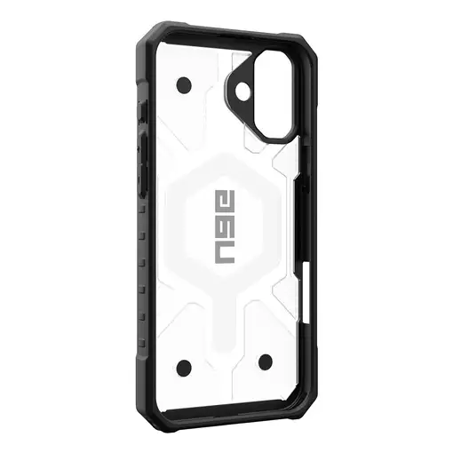 U by UAG Pathfinder Clear funda para teléfono móvil 17 cm (6.7'') Negro, Plata