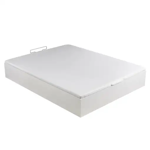 Canapé 150x190cm royal sleep space bed blanco montaje incluido