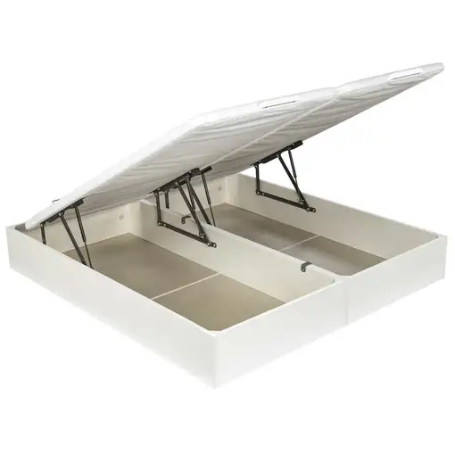Canapé 135x190cm royal sleep space bed blanco montaje incluido