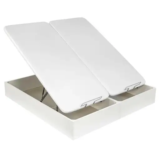 Canapé 135x190cm royal sleep space bed blanco montaje incluido