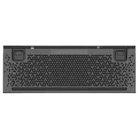 Corsair K100 RGB AIR teclado Juego USB + RF Wireless + Bluetooth QWERTZ Alemán Neg